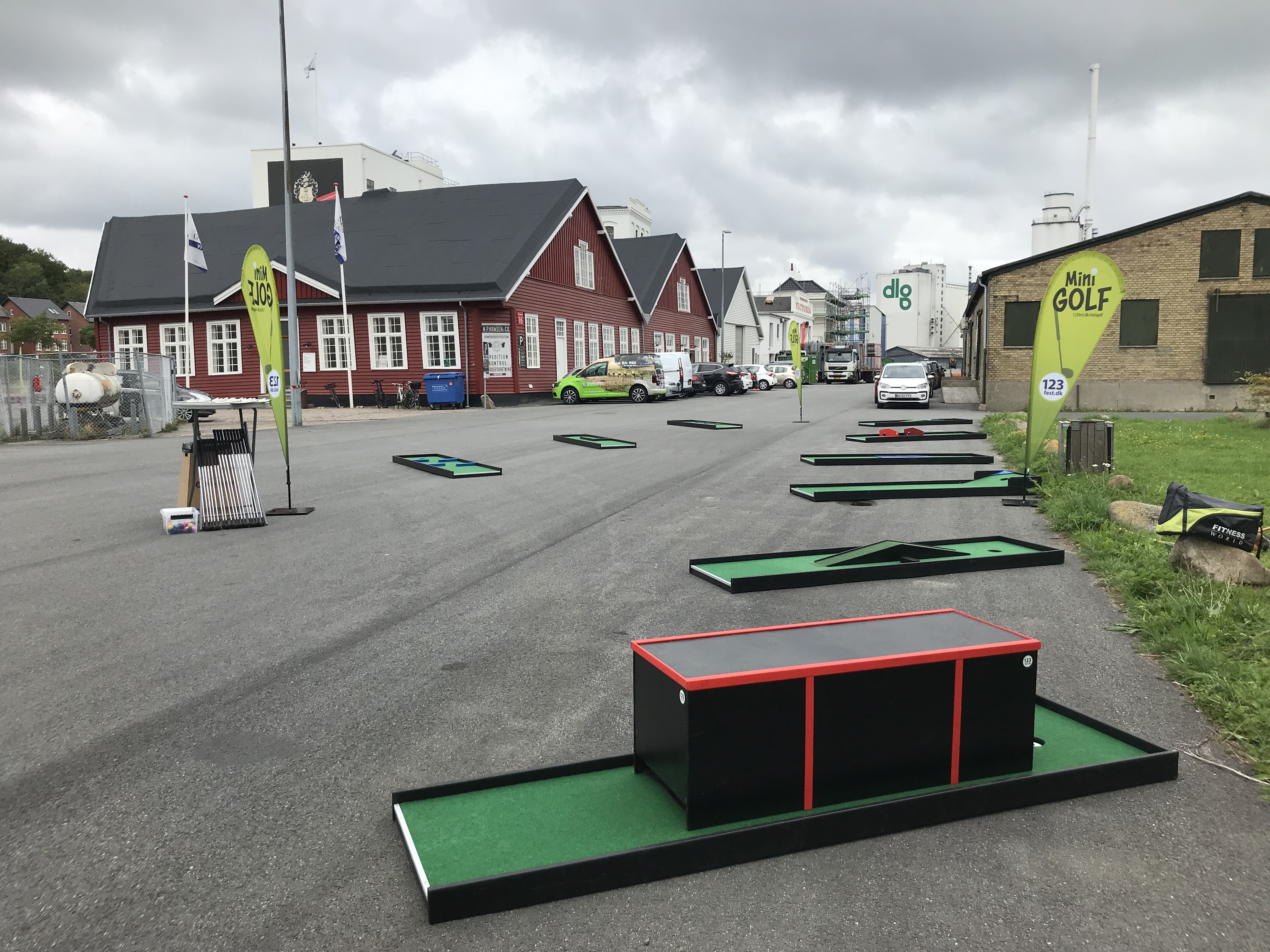 Minigolf event i Odense