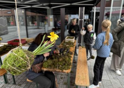 Påskeliljer. Påske blomst event med 123event.dk