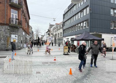 Zoorace event i gågade